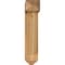 Ekena Millwork Traditional Arts and Crafts Rough Sawn Bracket w/ Offset Brace, Western Red Cedar, 8"W x 30"D x 38"H BKT0806X30X38TRA03RWR - alternate 2